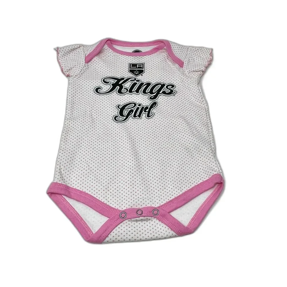LA Kings hockey 18 Months baby/infant NWT One Piece bodysuit Set of 3